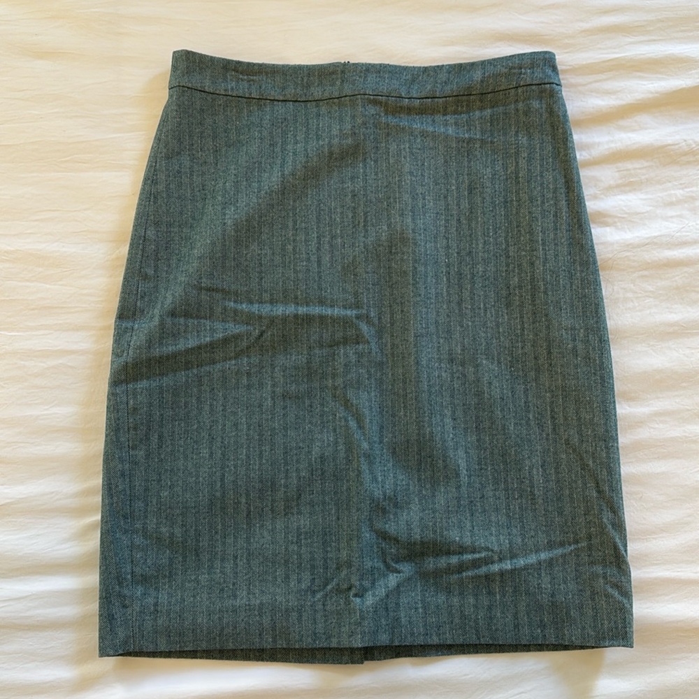 Teal Banana Republic Pencil Skirt